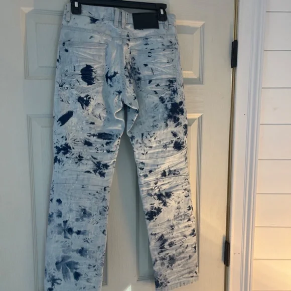 Smokerise acid washed jeans size 14 Boys